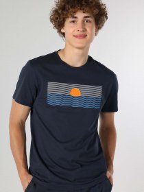 Футболка Colin’s модель CL1058834BLU Фото