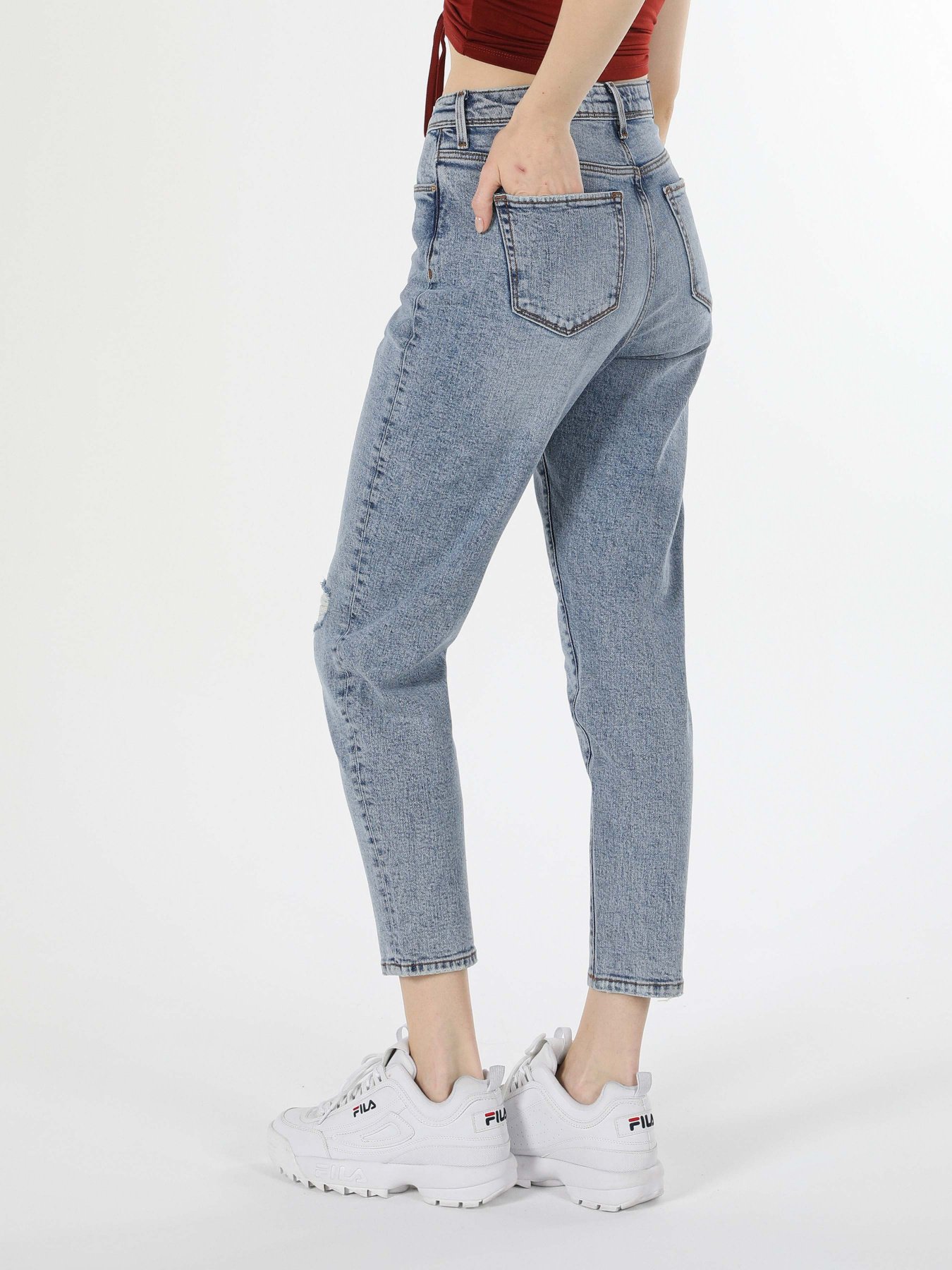 Прямые джинсы Colin’s модель CL1059535DN42135 Фото