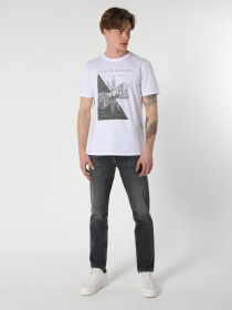 Футболка Colin’s модель CL1059591WHT Фото