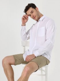 Сорочка Colin’s модель CL1059609WHT Фото