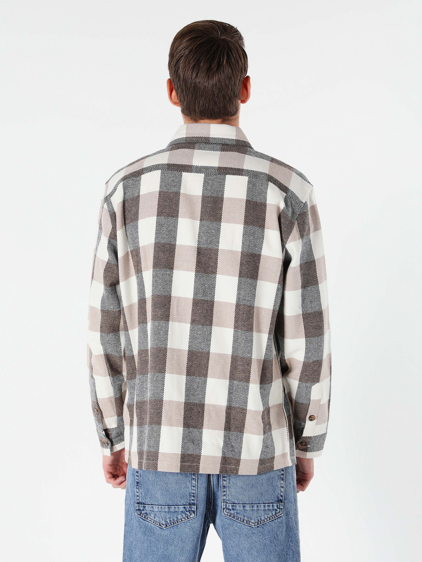 Сорочка Colin’s модель CL1059976BEI Фото