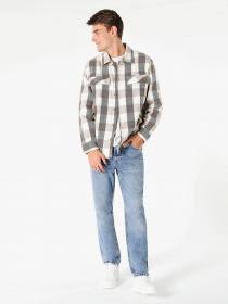 Сорочка Colin’s модель CL1059976BEI Фото