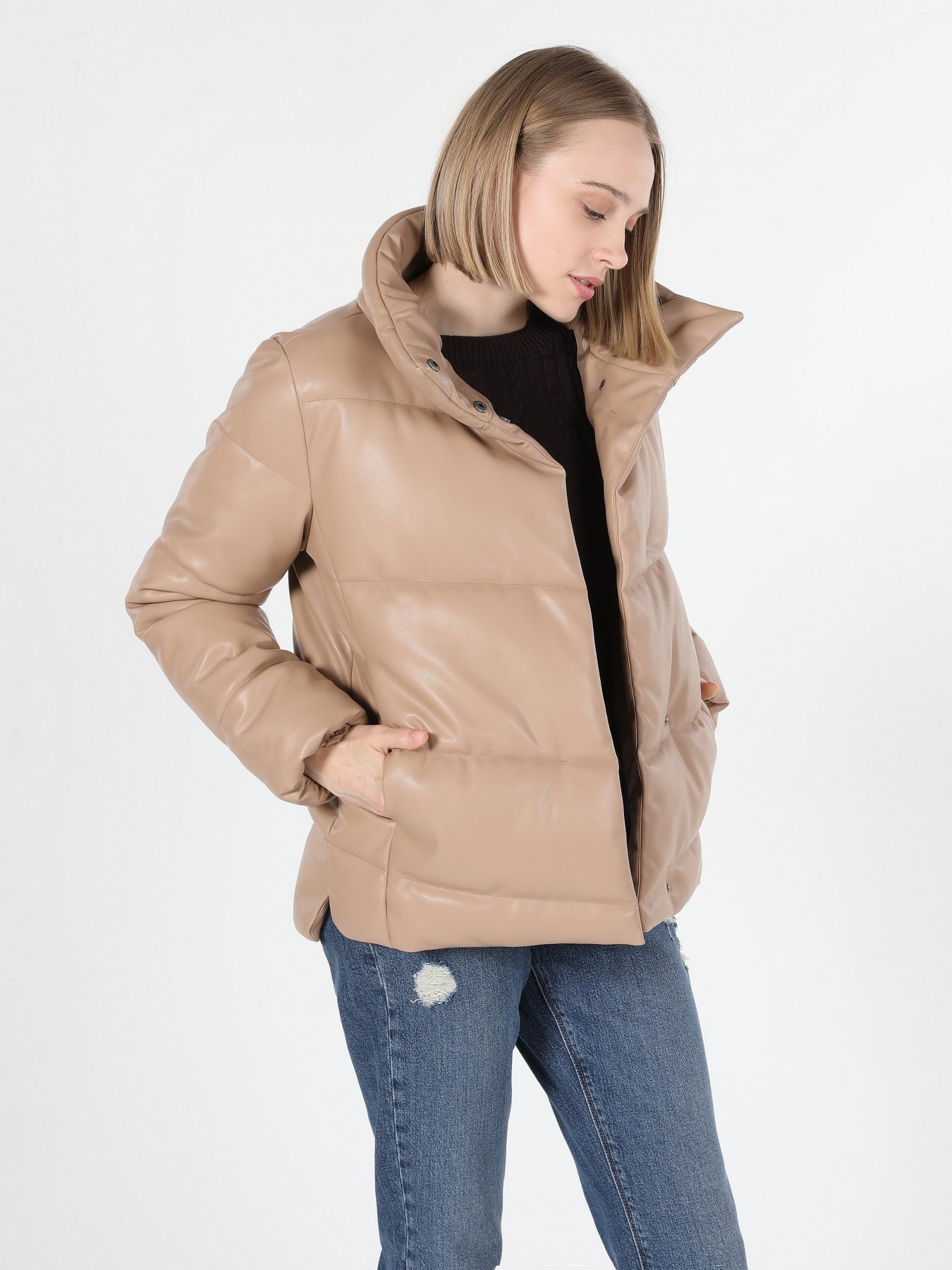 Зимняя куртка Colin’s модель CL1060236BEI Фото