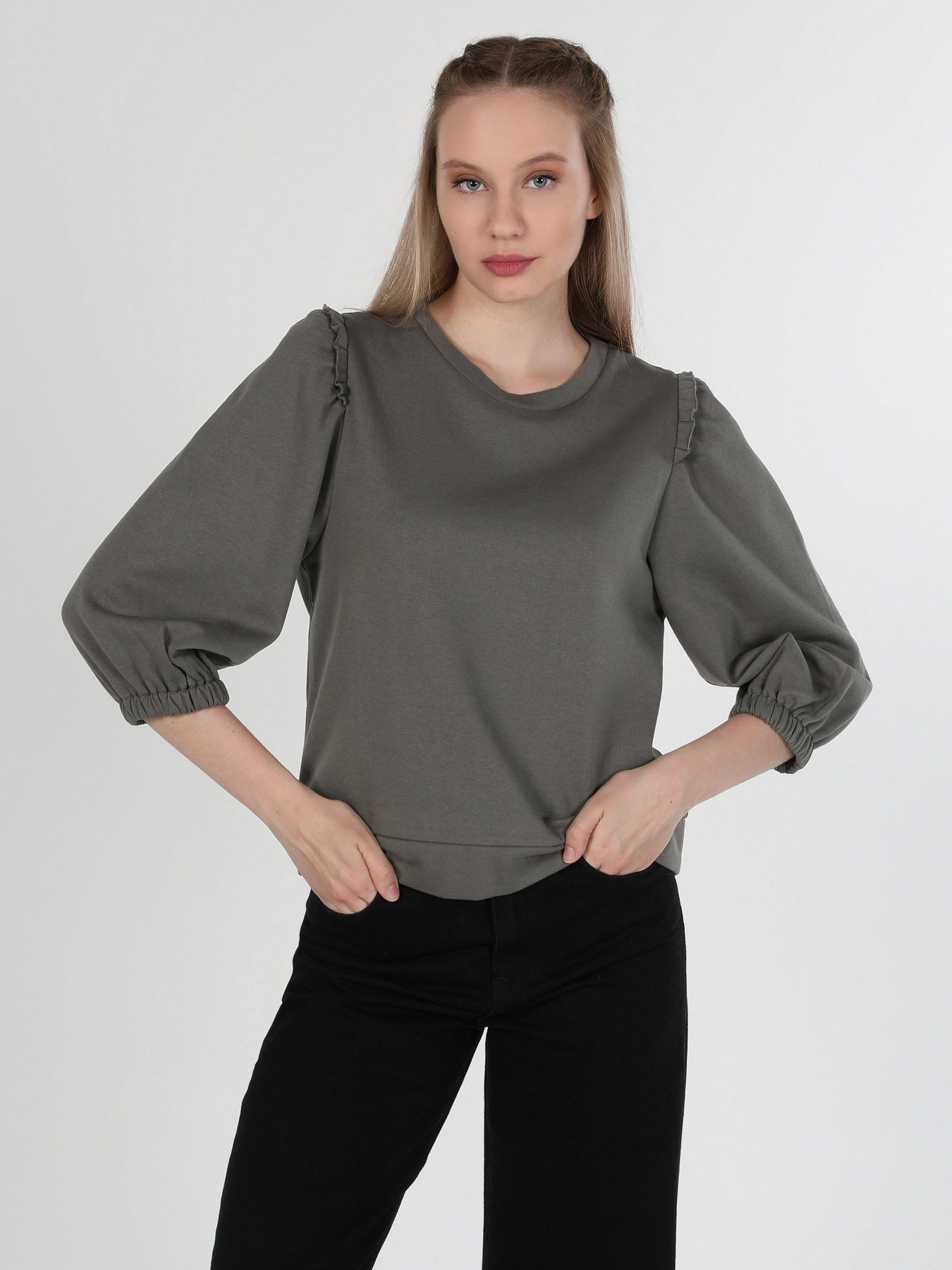 Лонгслів Colin’s модель CL1060337DGR Фото