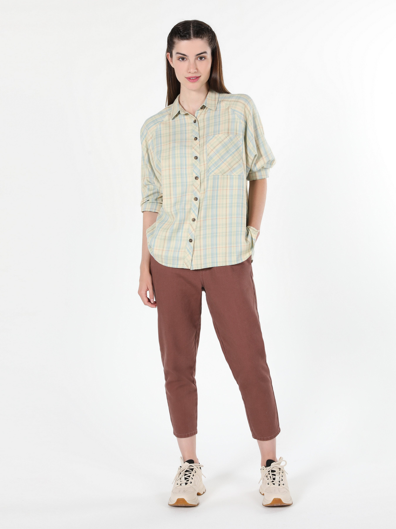 Сорочка повсякденна Colin’s модель CL1060882BEI Фото