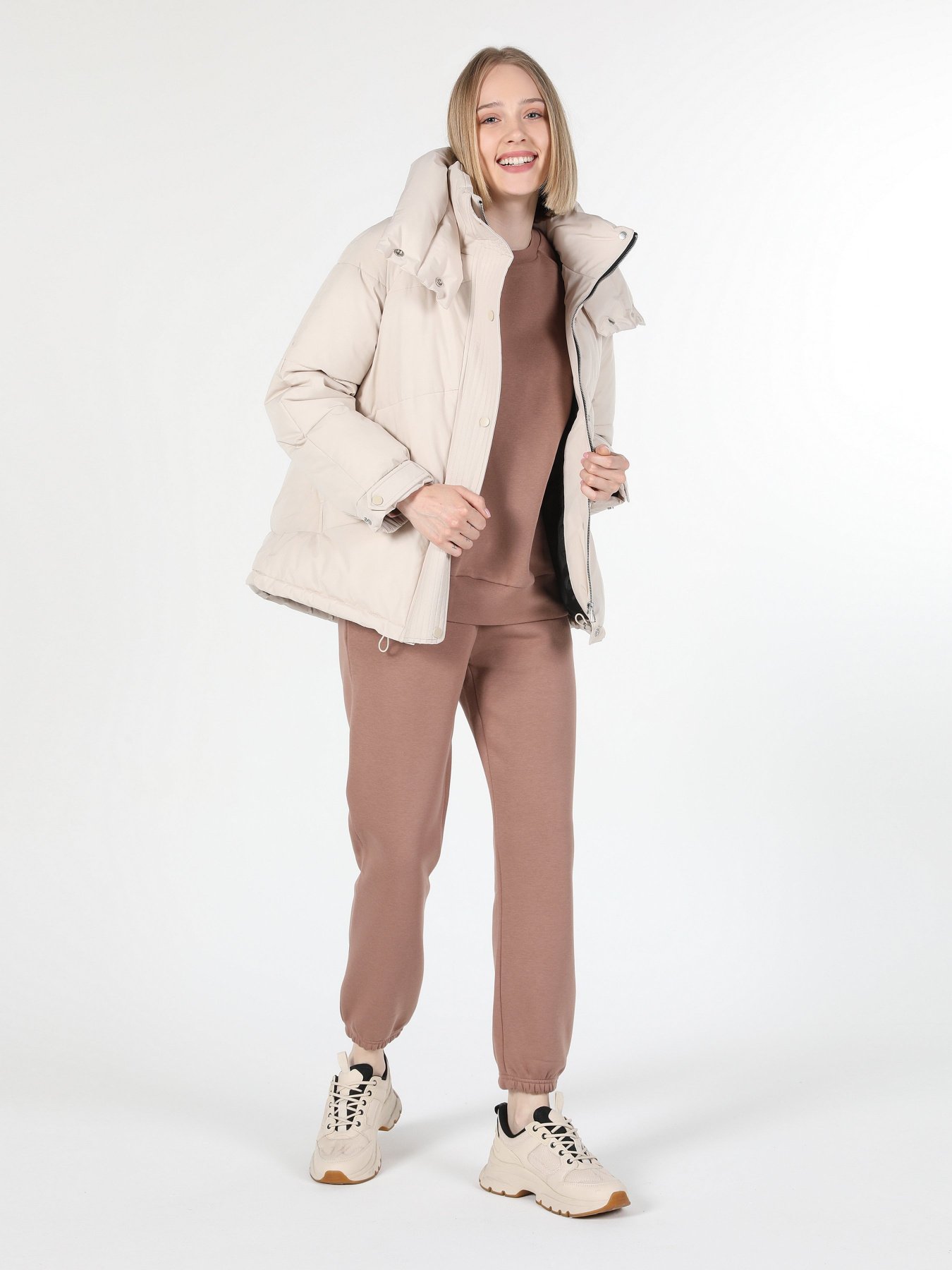 Зимняя куртка Colin’s модель CL1060937BEI Фото