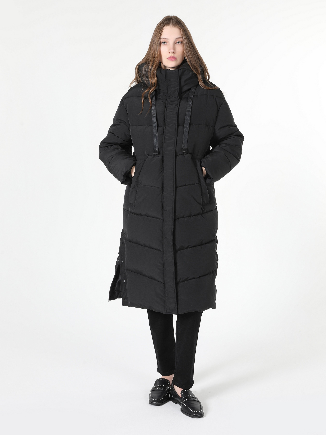 Пальто з утеплювачем Colin’s модель CL1060952BLK Фото