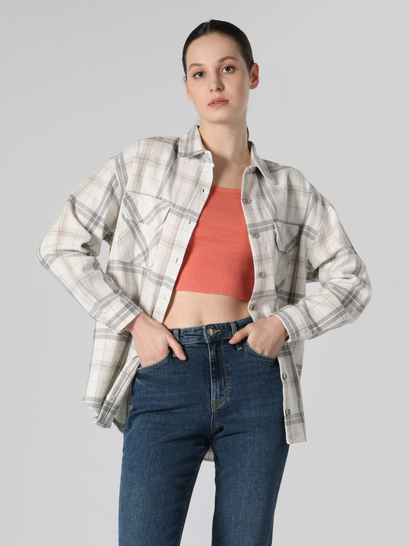 Рубашка Colin’s модель CL1061055BEI Фото