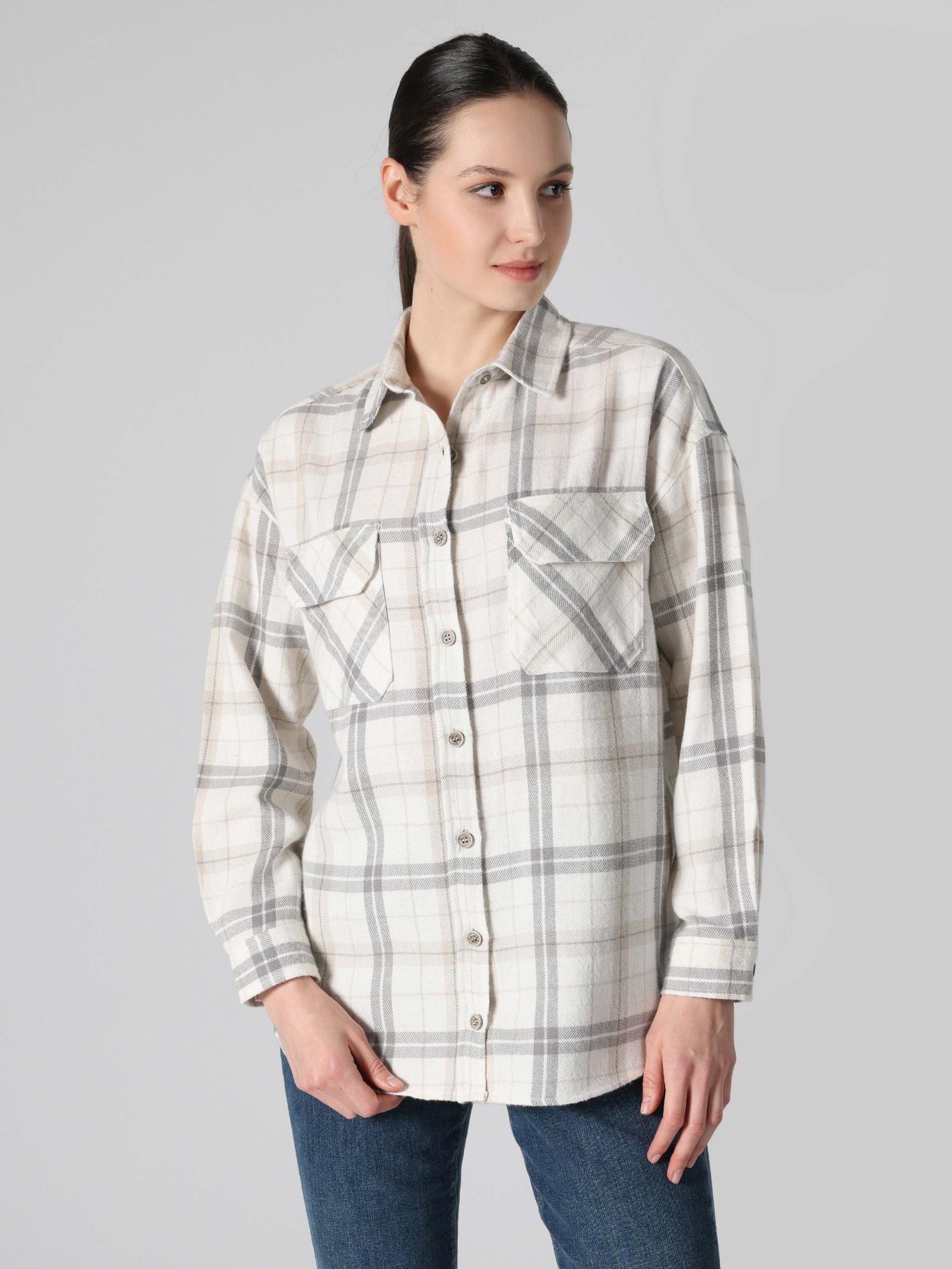 Рубашка повседневная Colin’s модель CL1061055BEI Рубашка повседневная Colin’s модель CL1061055BEI Фото