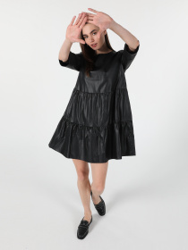 Платье мини Colin’s модель CL1061061BLK Фото