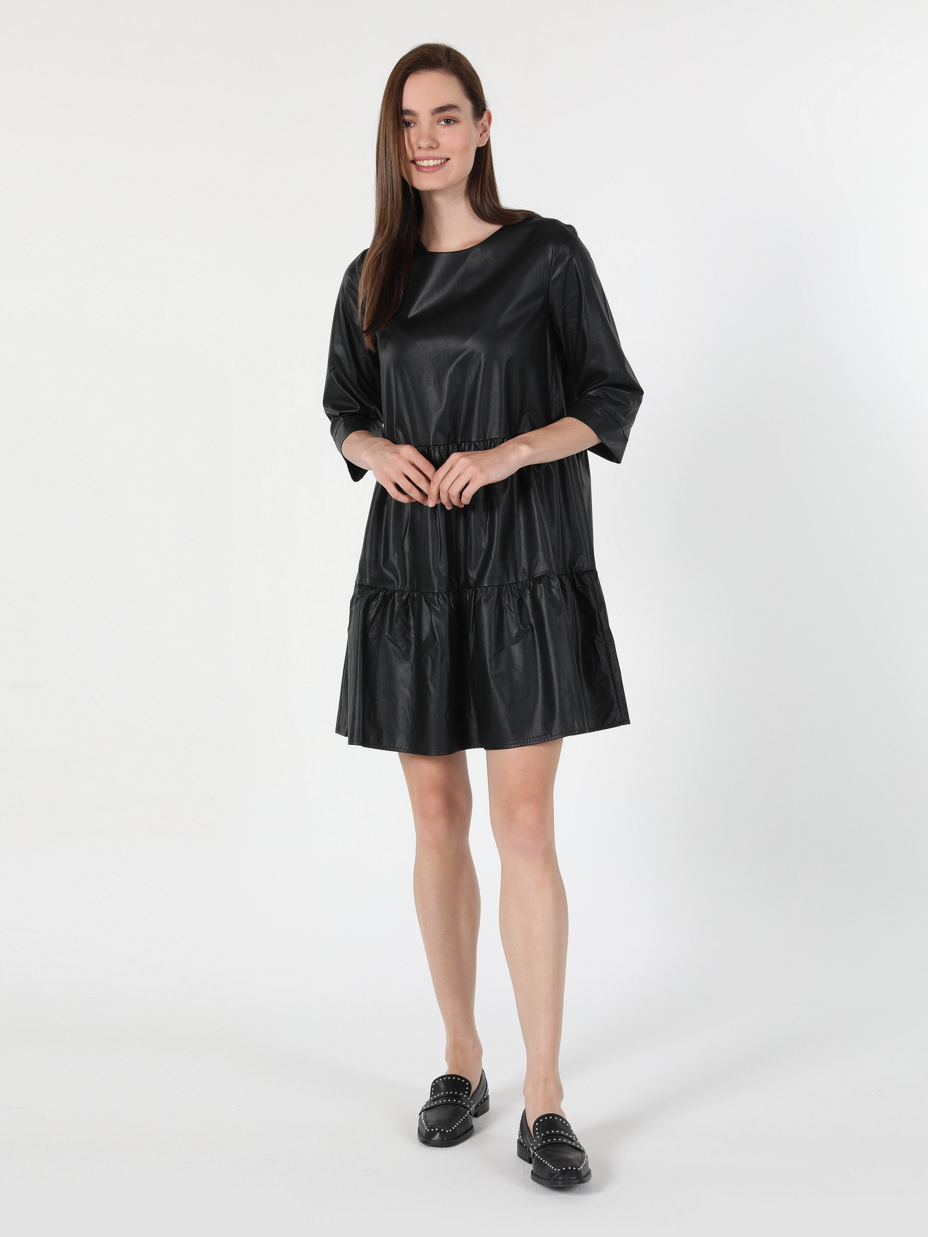 Сукня міні Colin’s модель CL1061061BLK Фото