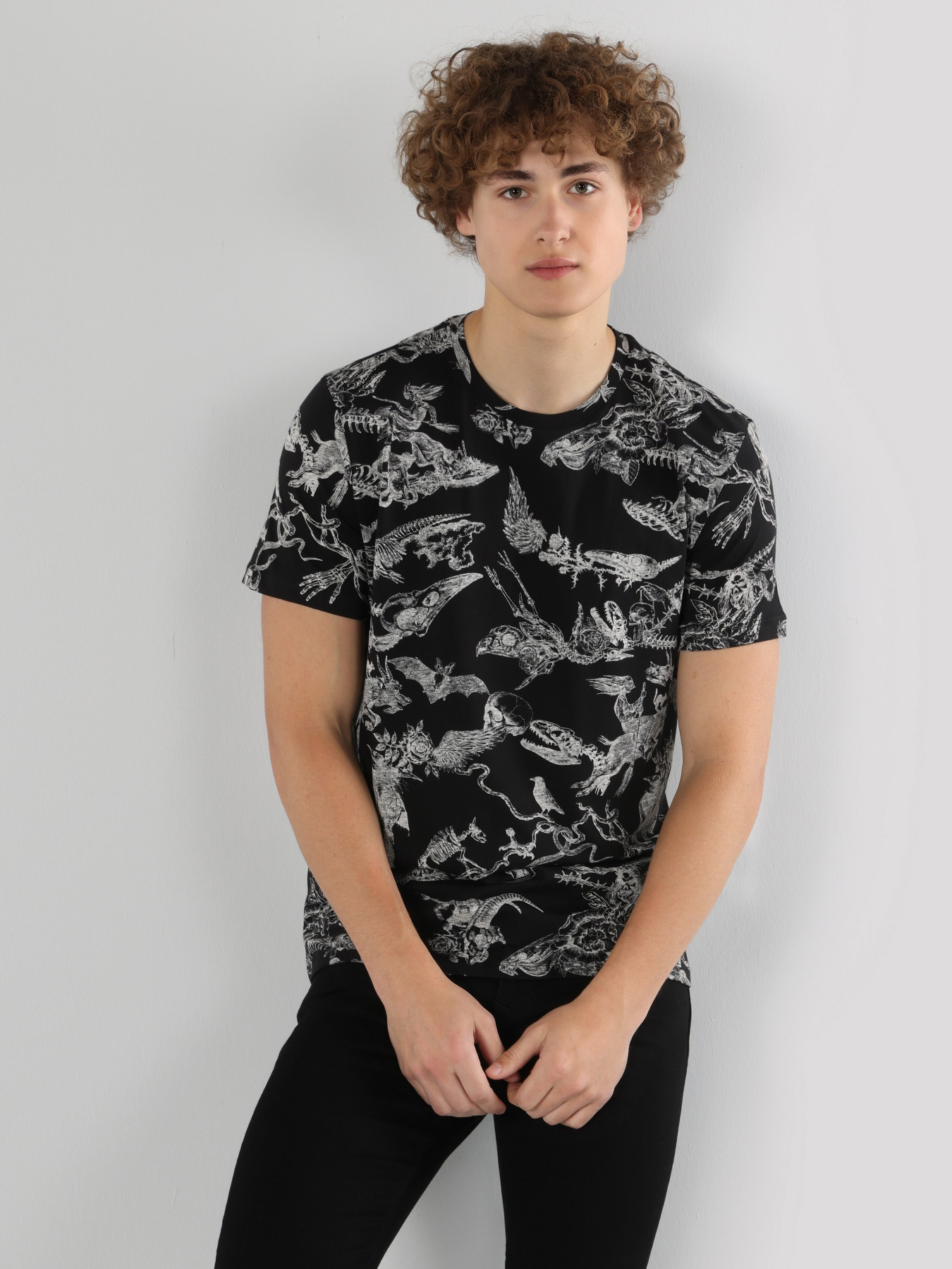 Футболка Colin’s модель CL1061147BLK Фото