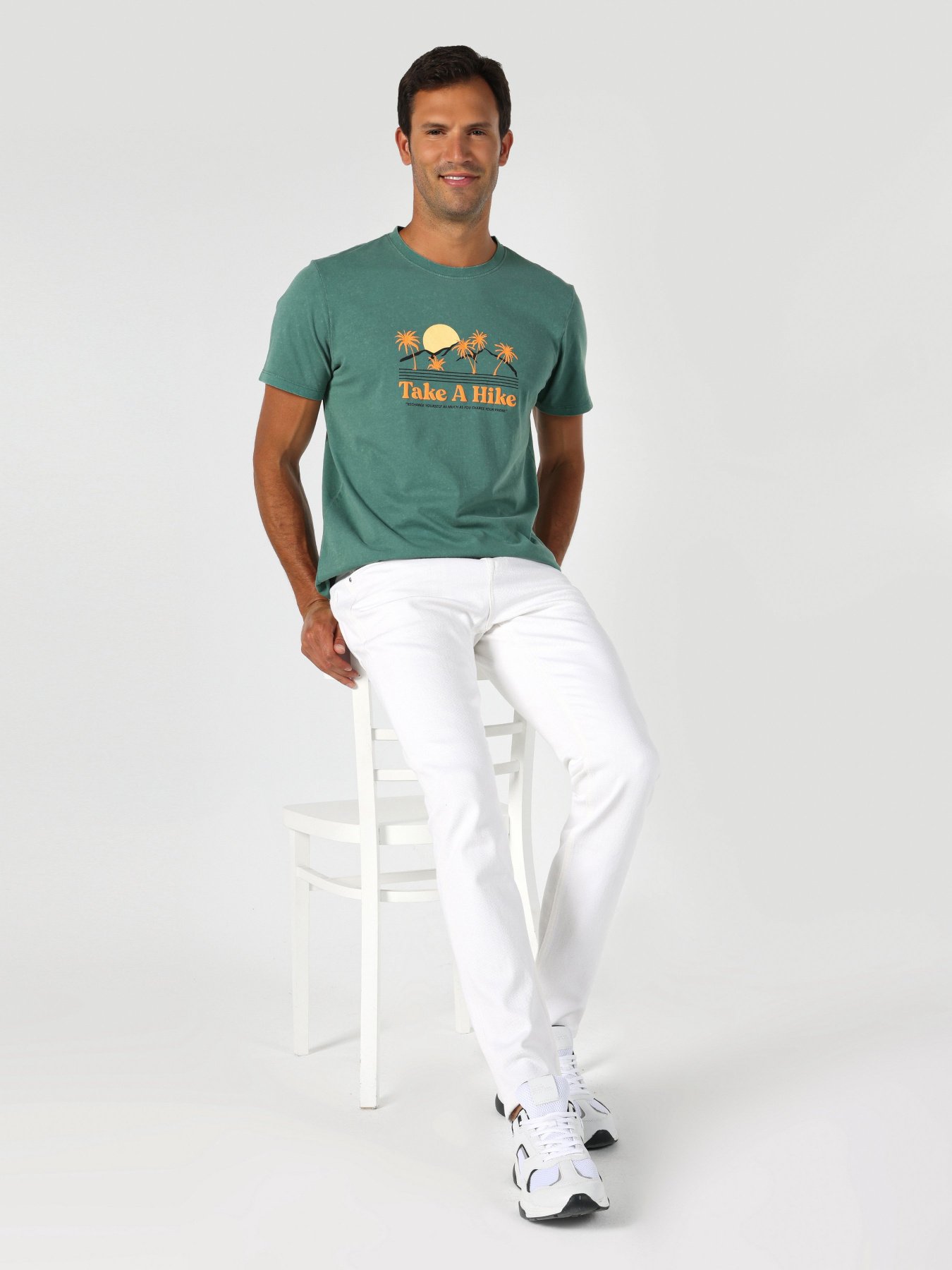 Футболка Colin’s модель CL1061648GRN Футболка Colin’s модель CL1061648GRN Фото