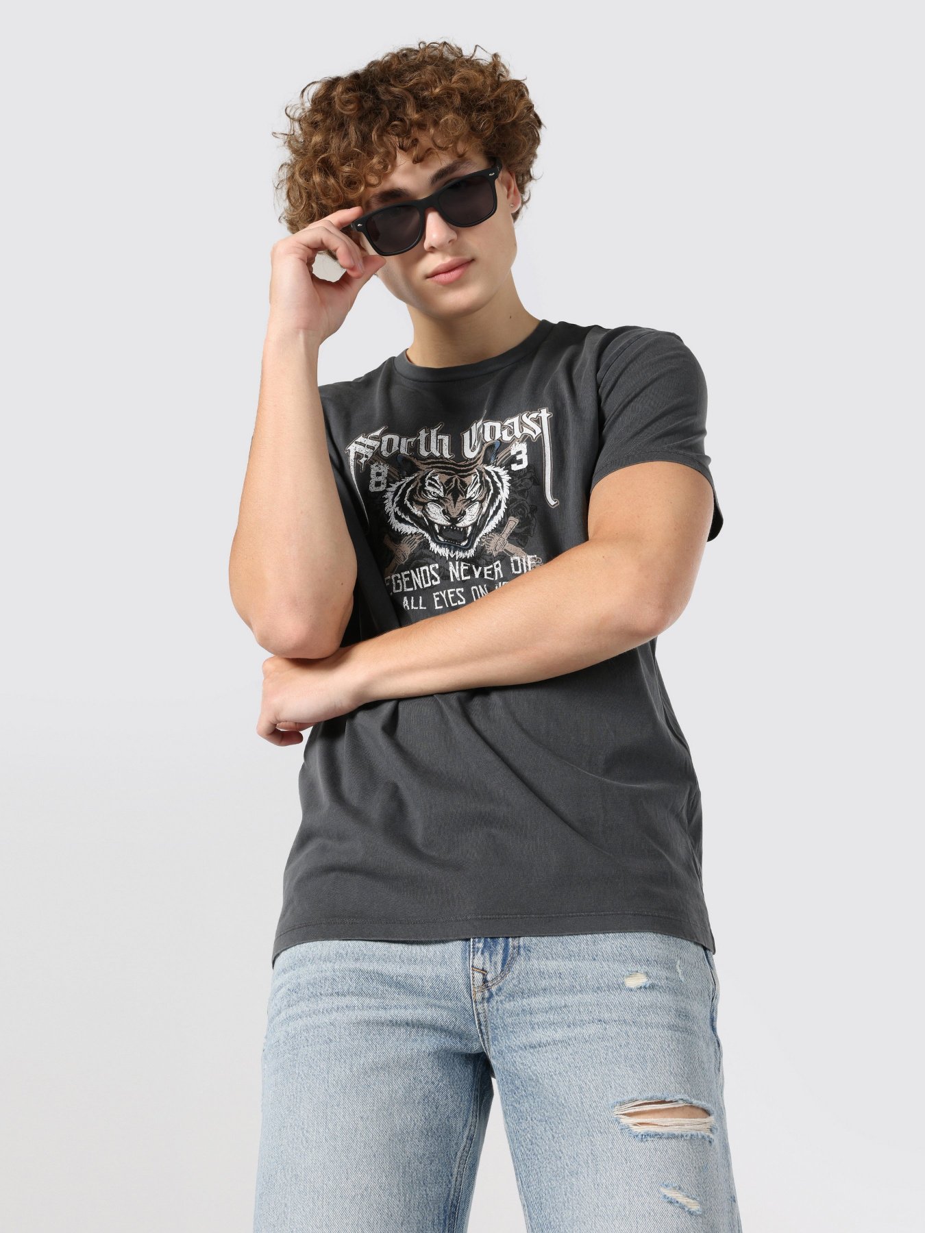 Футболка Colin’s модель CL1061732ANT Фото