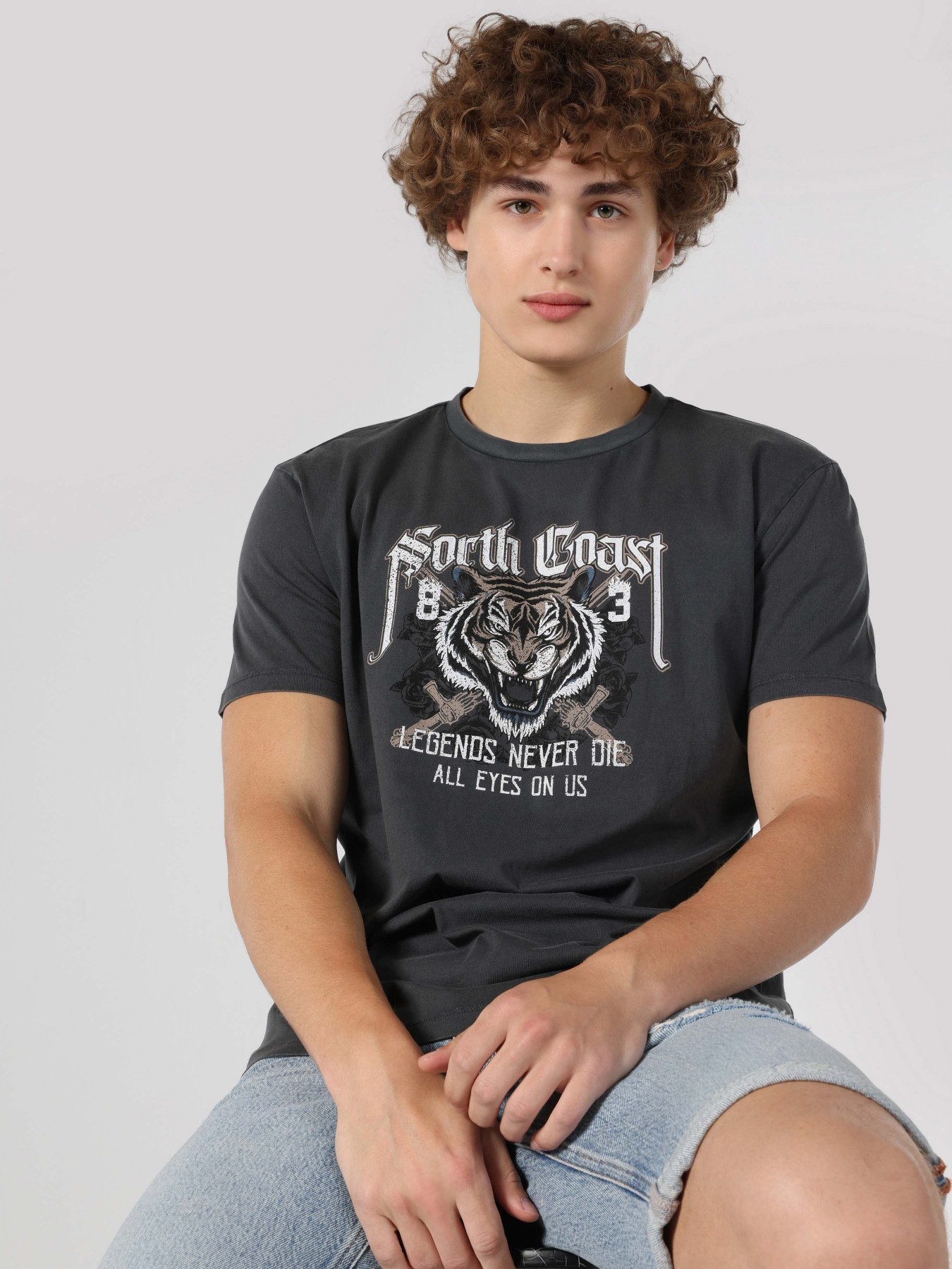 Футболка Colin’s модель CL1061732ANT Фото