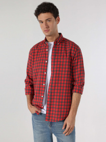 Сорочка Colin’s модель CL1061786RED Фото
