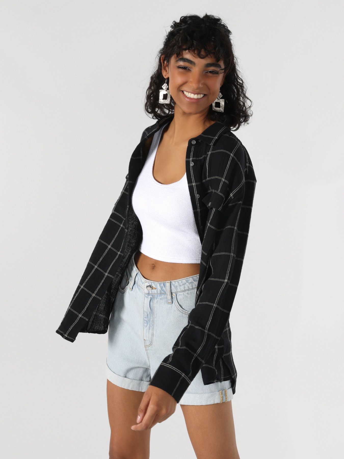 Рубашка Colin’s модель CL1061885BLK Фото