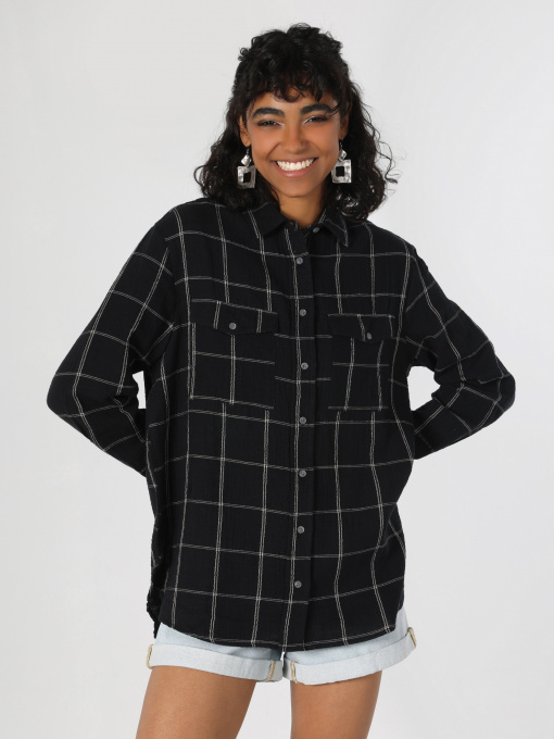 Сорочка Colin’s модель CL1061885BLK Фото