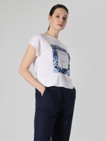 Футболка Colin’s модель CL1061942WHT Фото