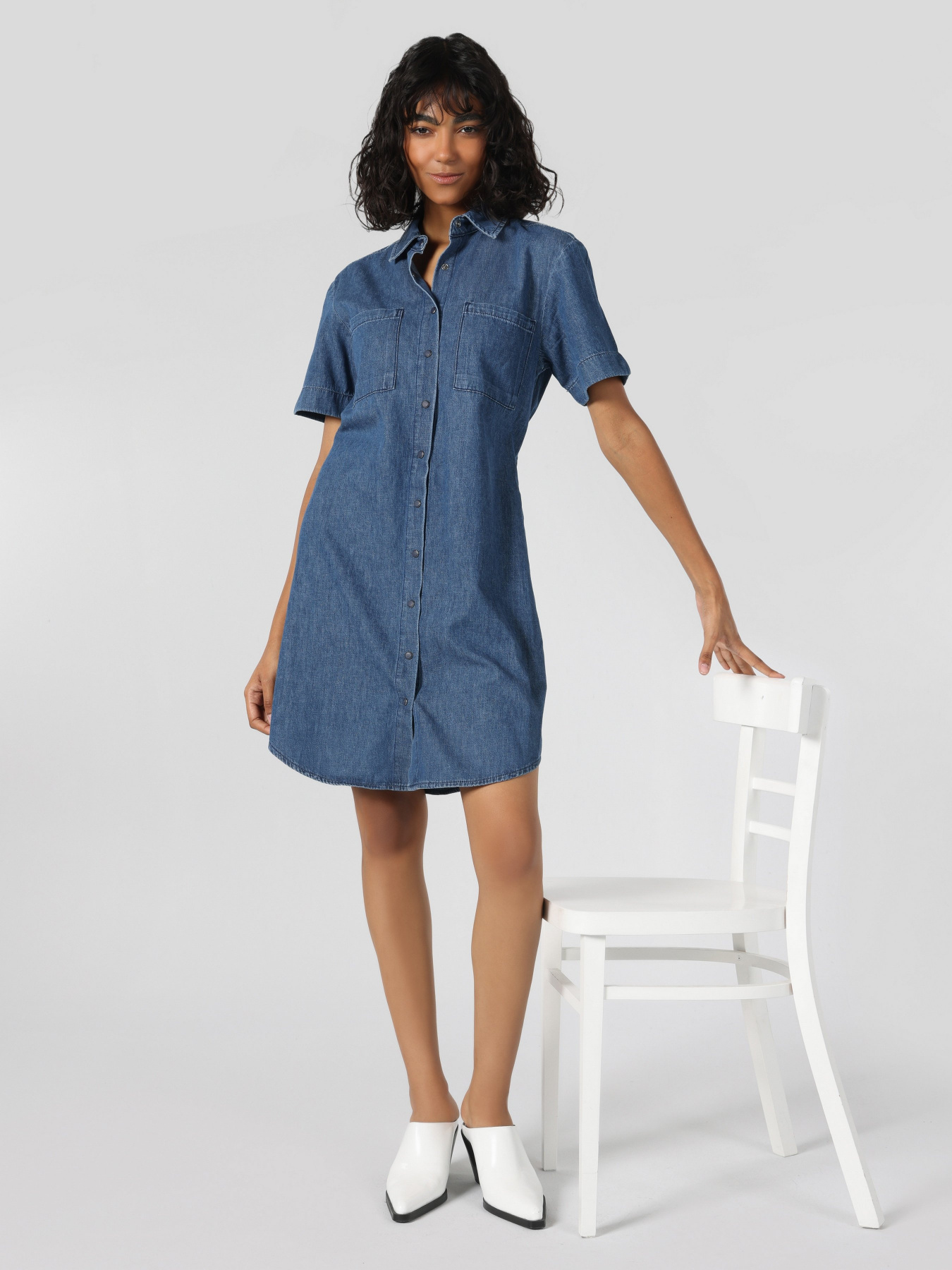 Сукня міні Colin’s модель CL1062330DN02810 Фото