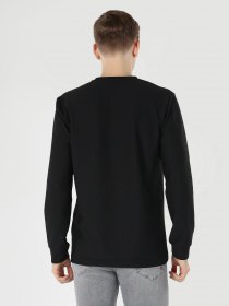 Лонгслив Colin’s модель CL1062460BLK Фото