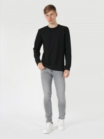 Лонгслив Colin’s модель CL1062460BLK Фото