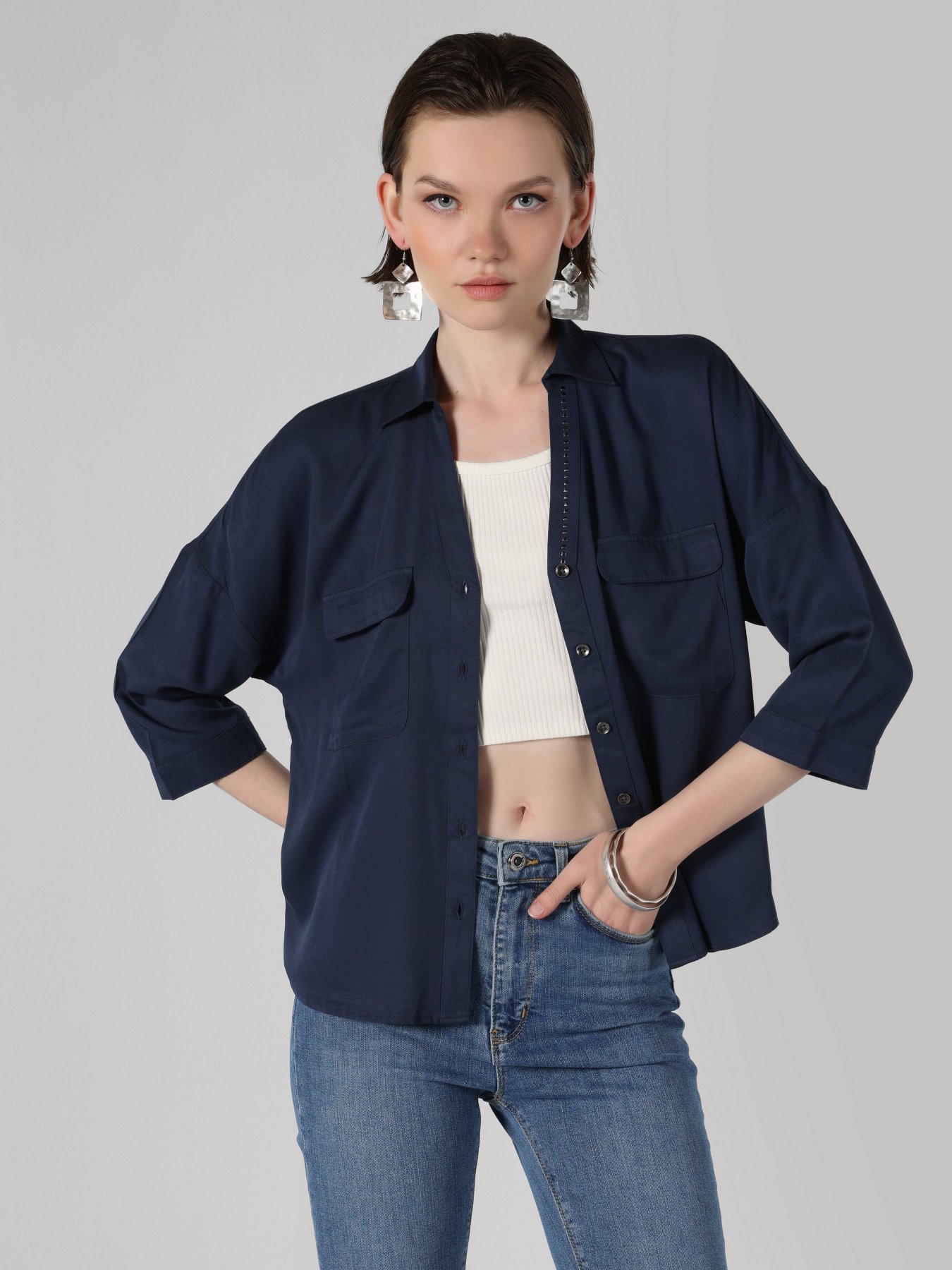 Рубашка Colin’s модель CL1062463NAV Фото