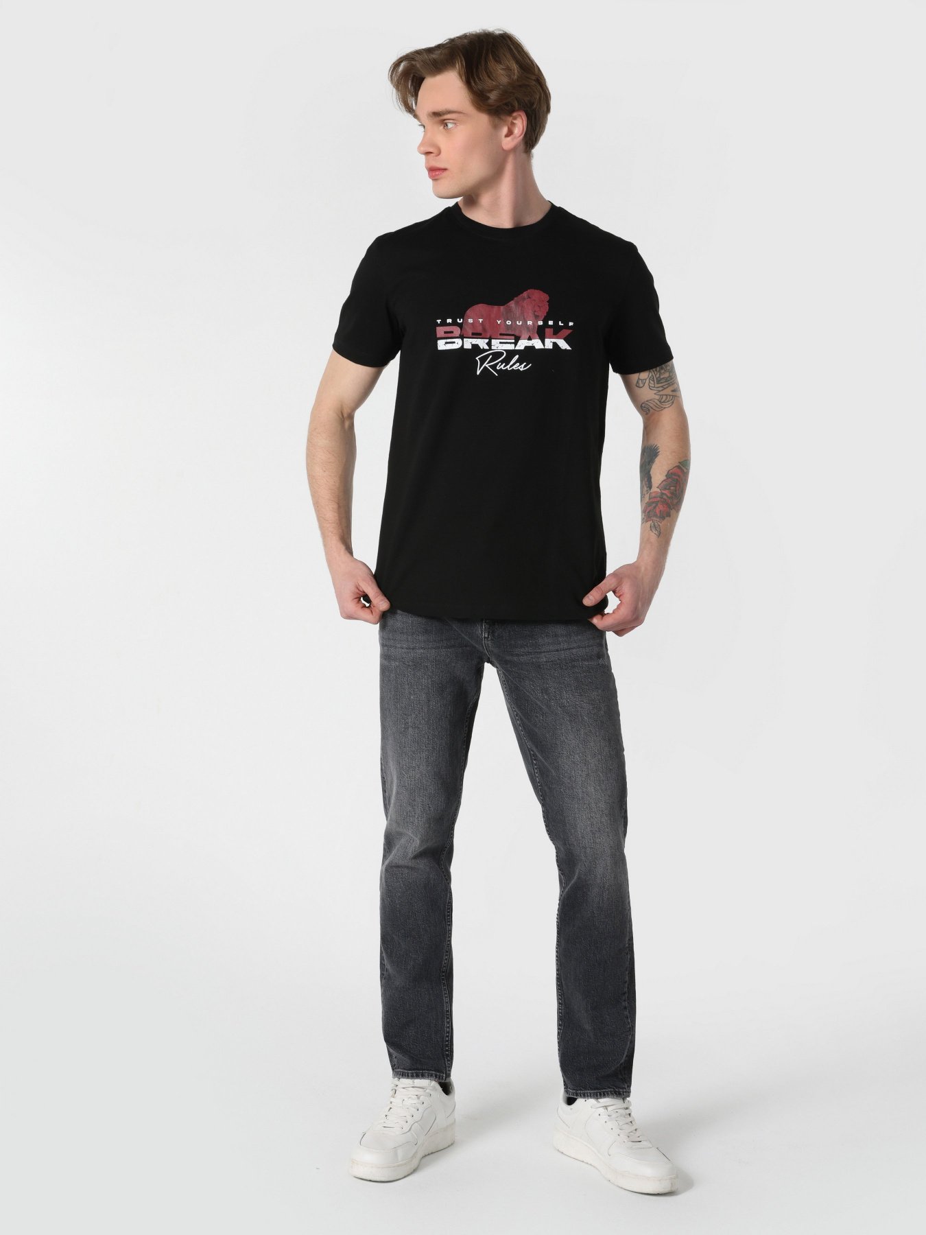 Футболка Colin’s модель CL1062481BLK Фото