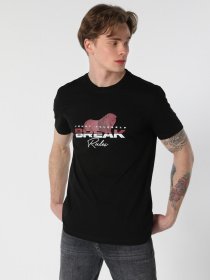 Футболка Colin’s модель CL1062481BLK Фото