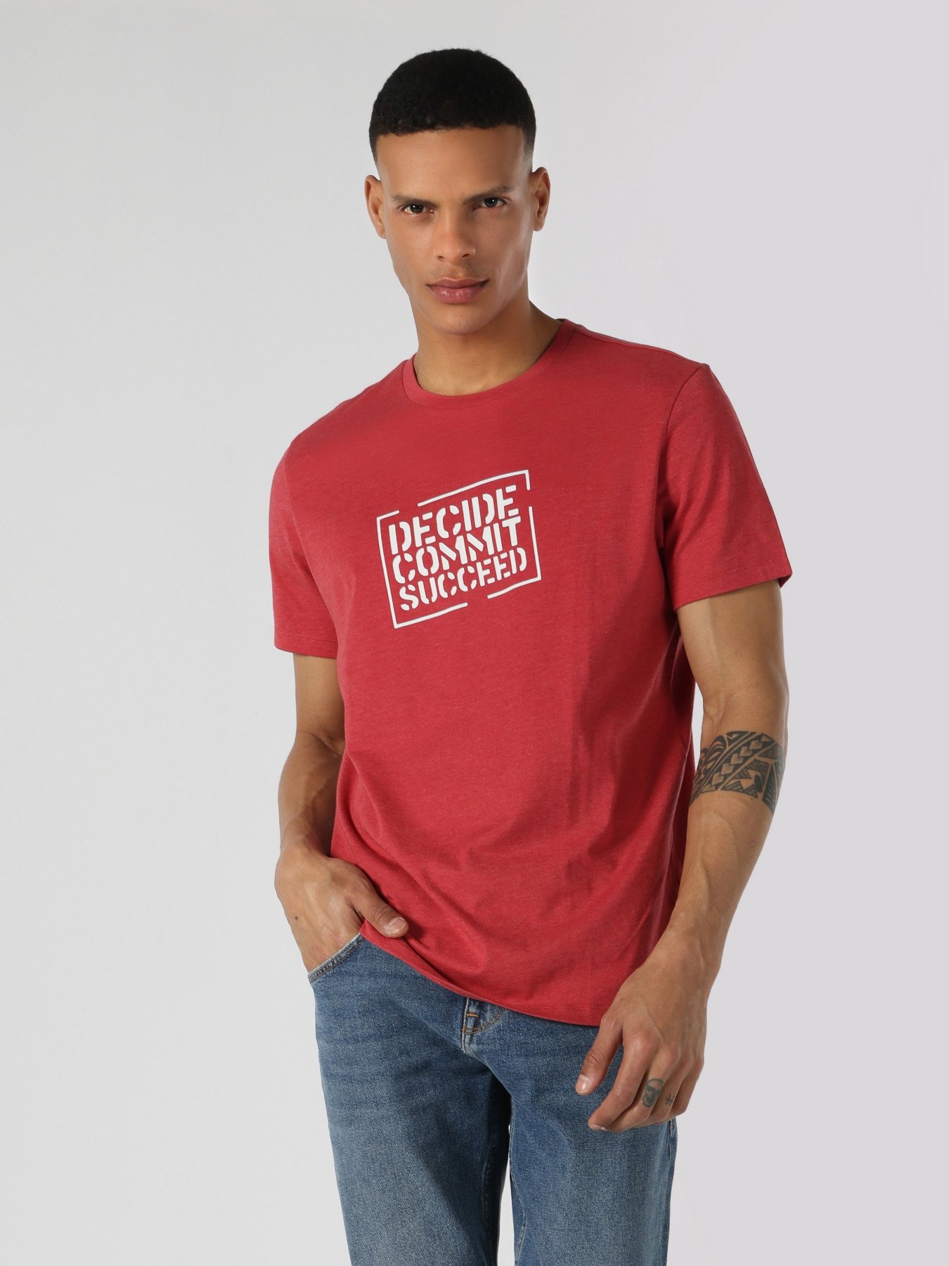 Футболка Colin’s модель CL1062497MLR Футболка Colin’s модель CL1062497MLR Фото