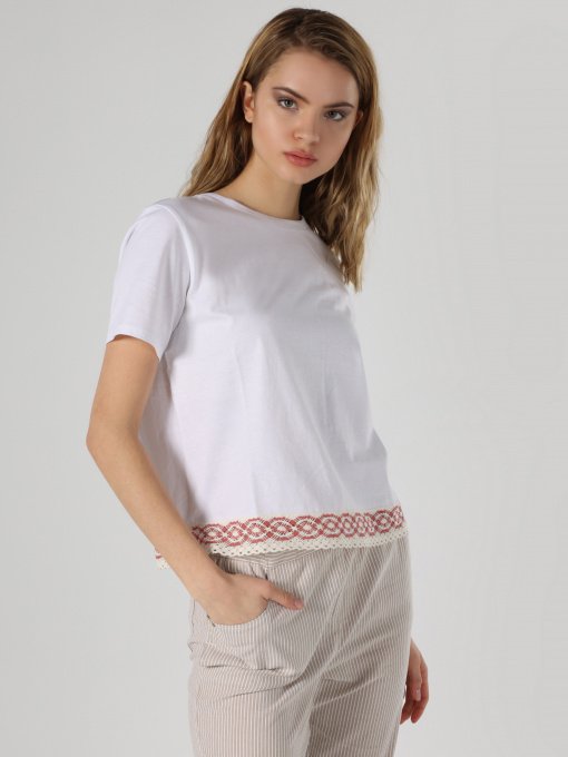 Футболка Colin’s модель CL1062571WHT Фото