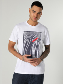 Футболка Colin’s модель CL1062661WHT Фото