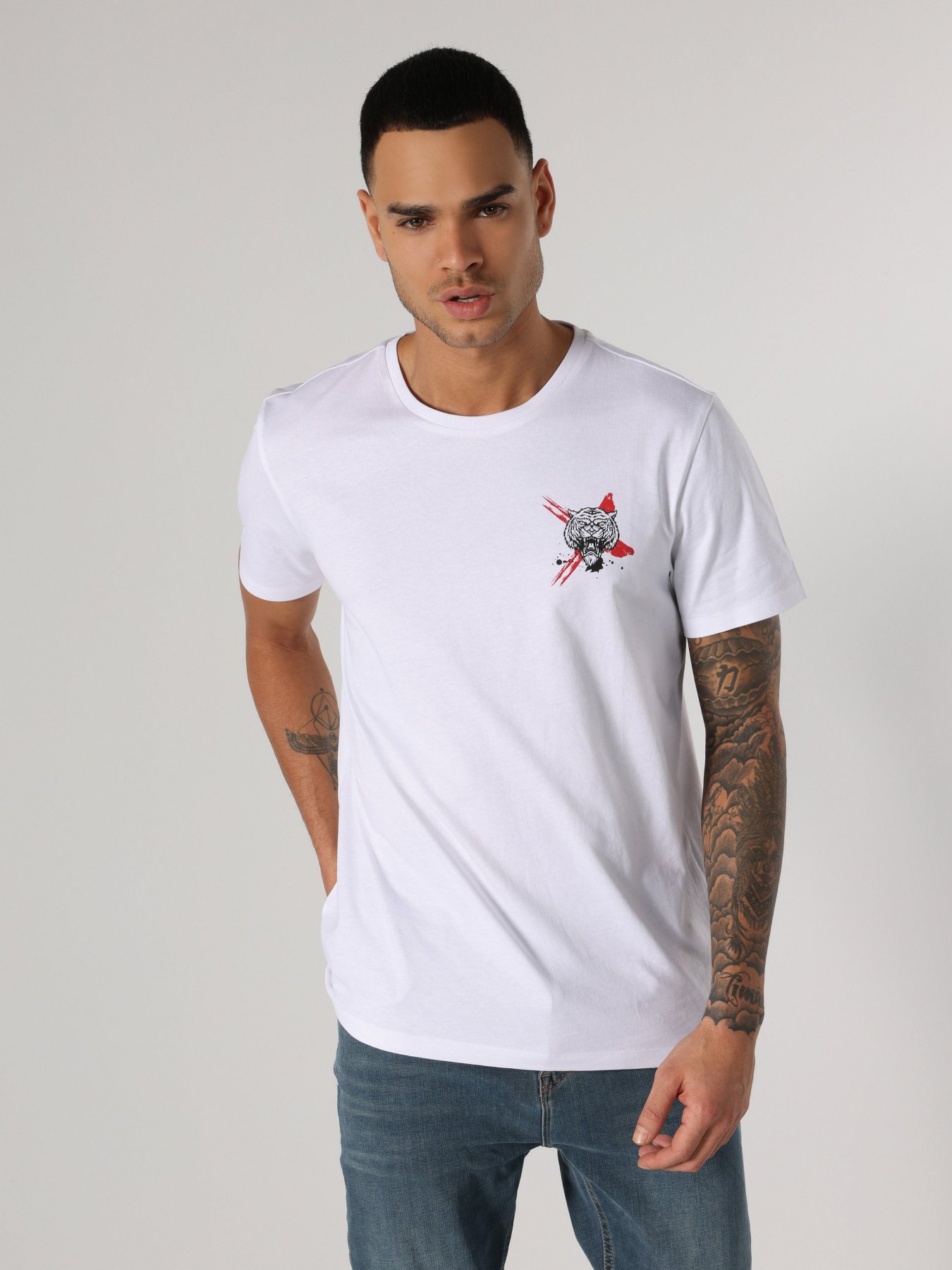 Футболка Colin’s модель CL1062720WHT Футболка Colin’s модель CL1062720WHT Фото