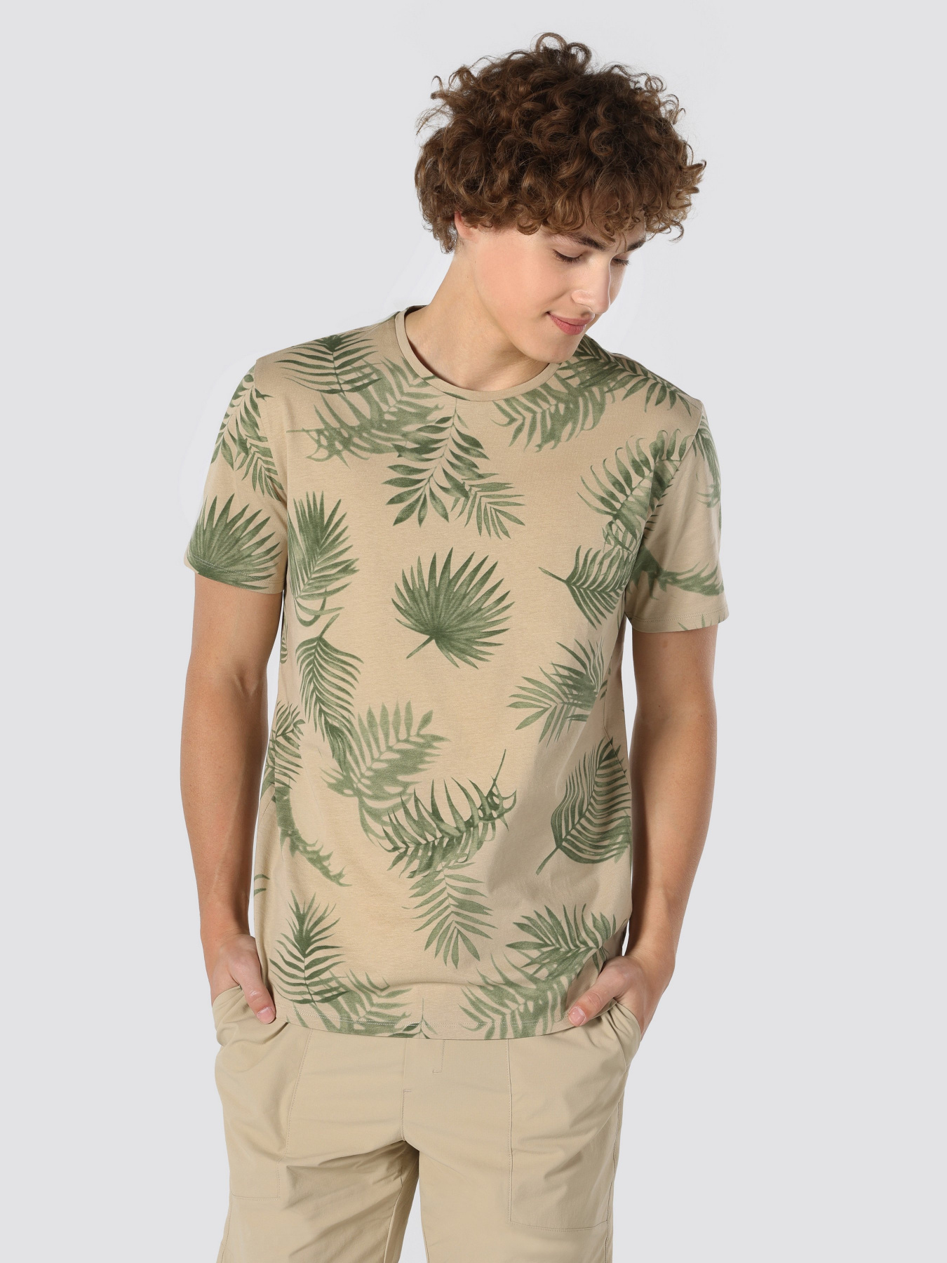 Футболка Colin’s модель CL1062761BEI Фото