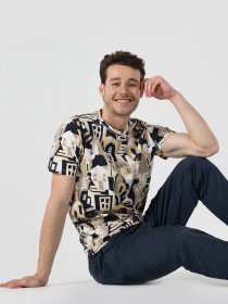 Футболка Colin’s модель CL1062763BEI Фото