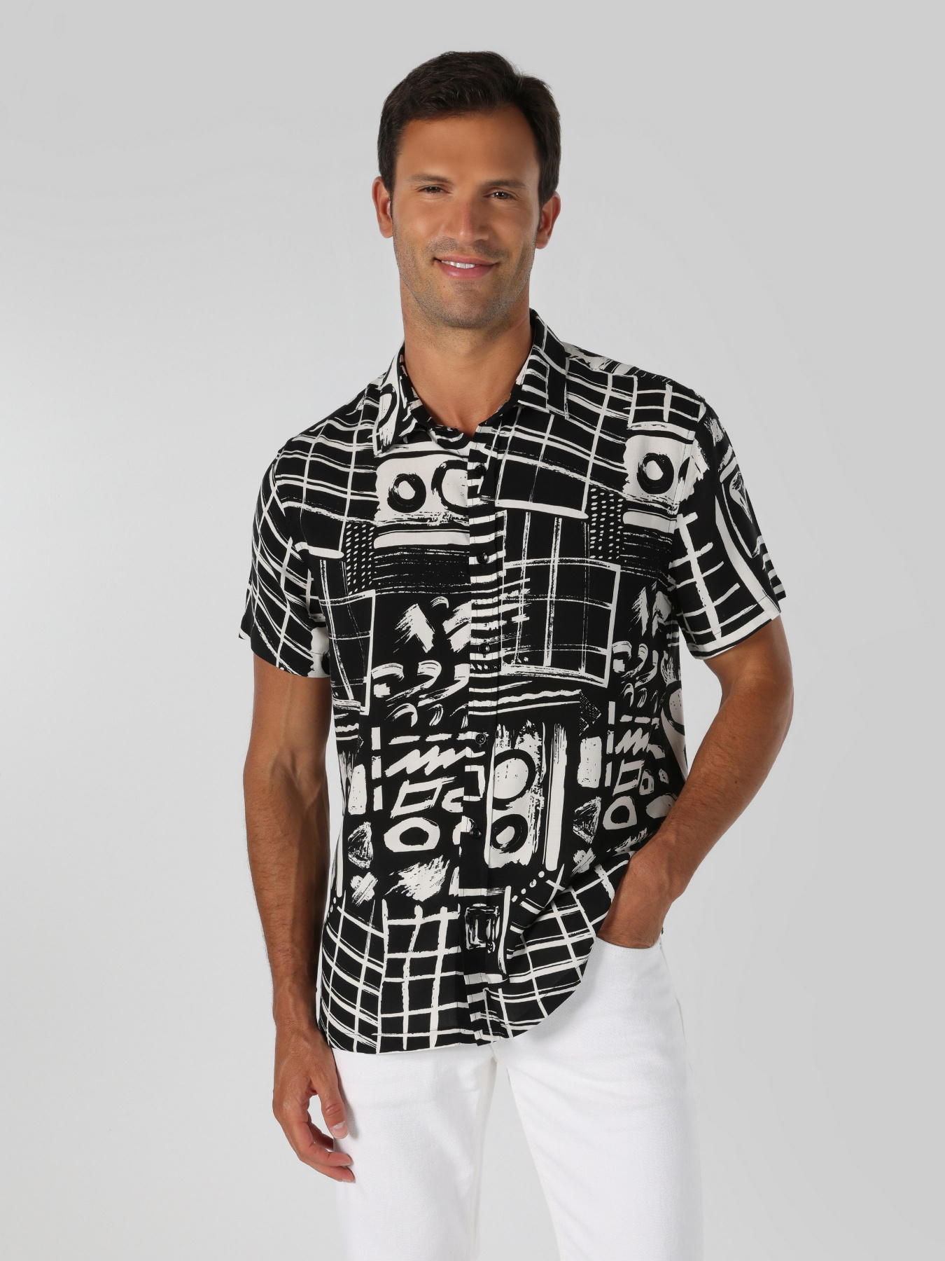 Рубашка Colin’s модель CL1062817BLK Фото