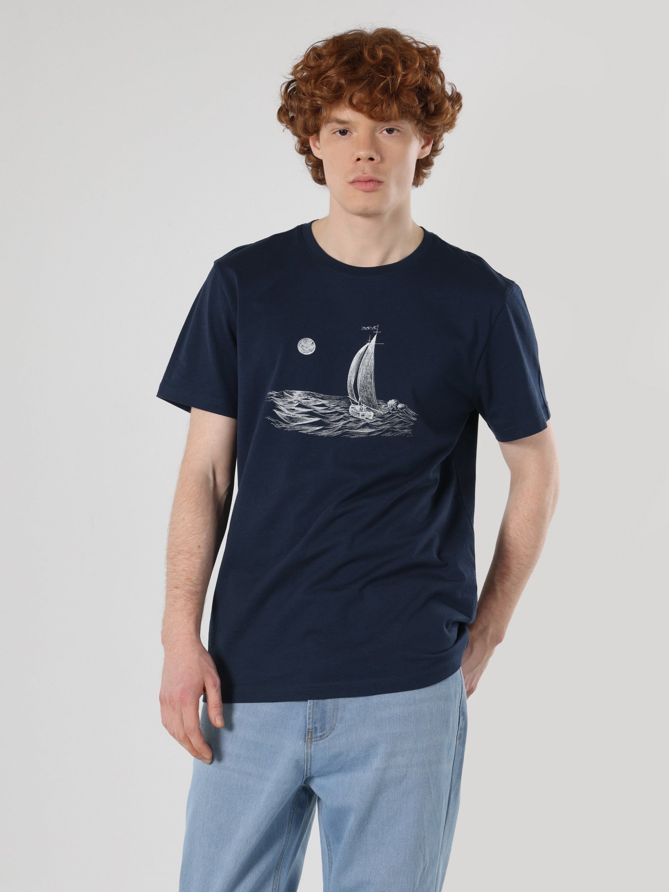 Футболка Colin’s модель CL1062847NAV Фото