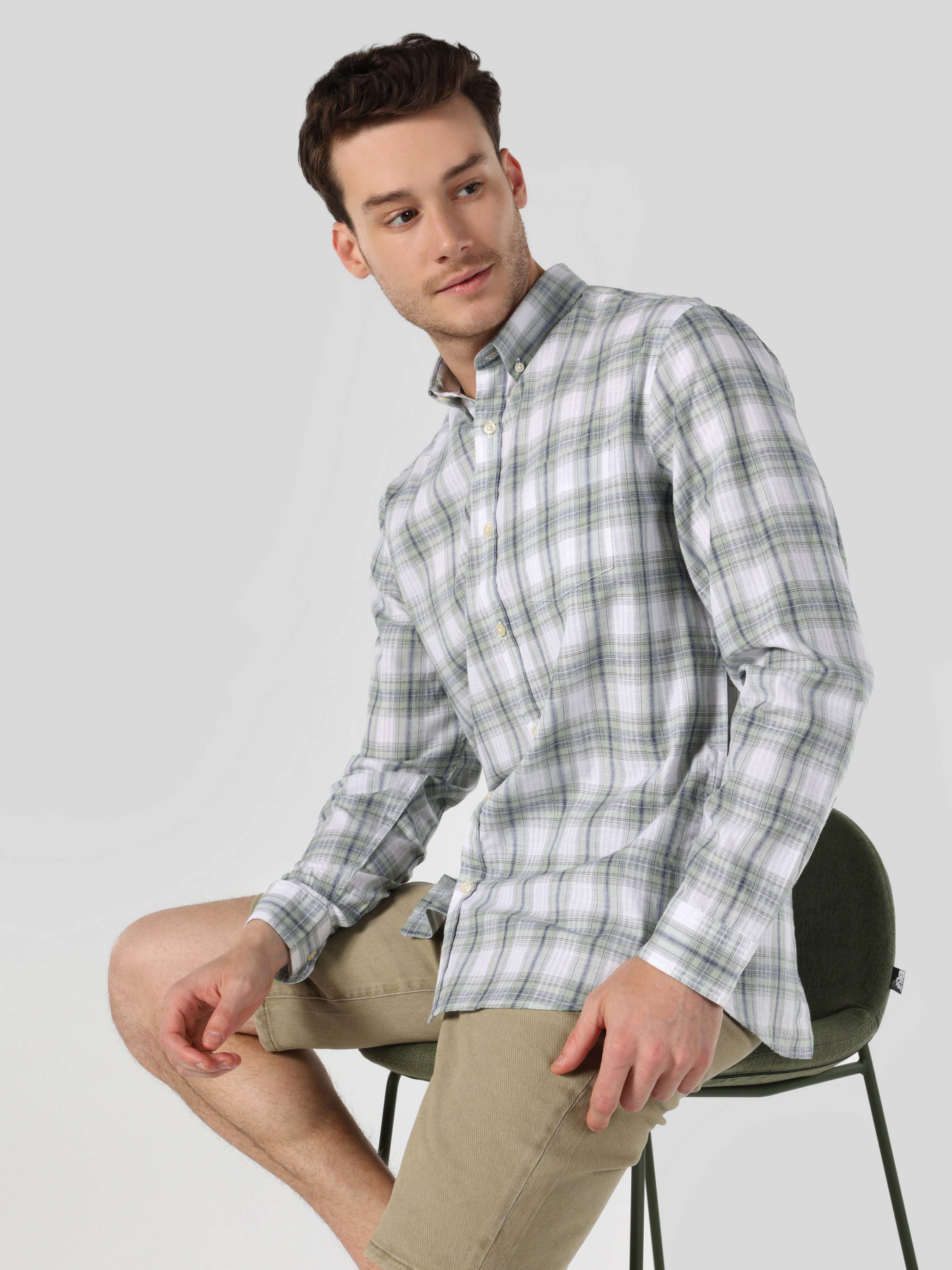 Рубашка повседневная Colin’s модель CL1062856FGR Фото