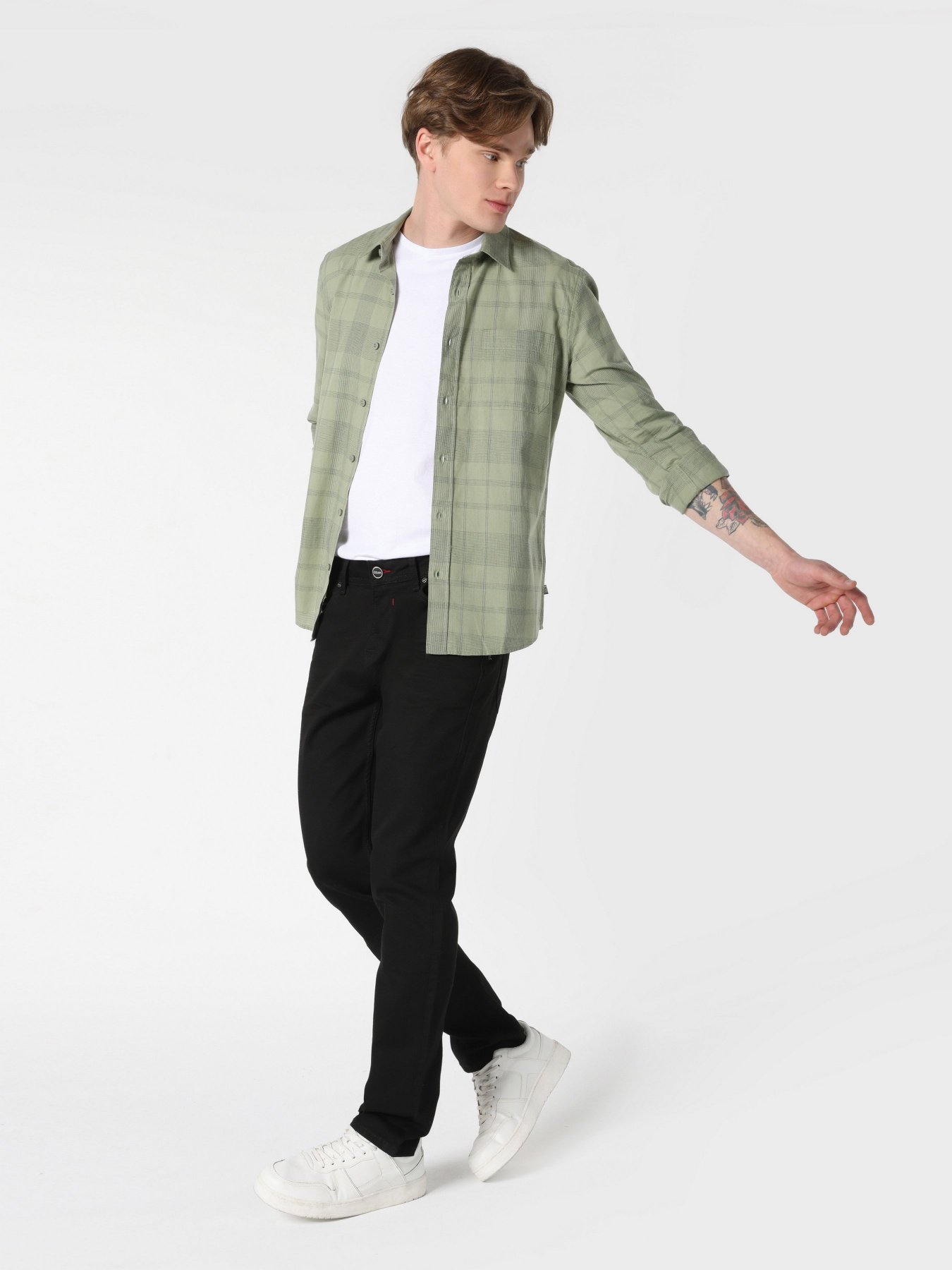 Сорочка Colin’s модель CL1062867OLG Фото