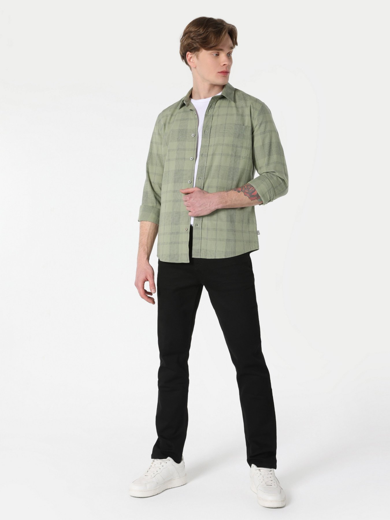 Сорочка повсякденна Colin’s модель CL1062867OLG Фото