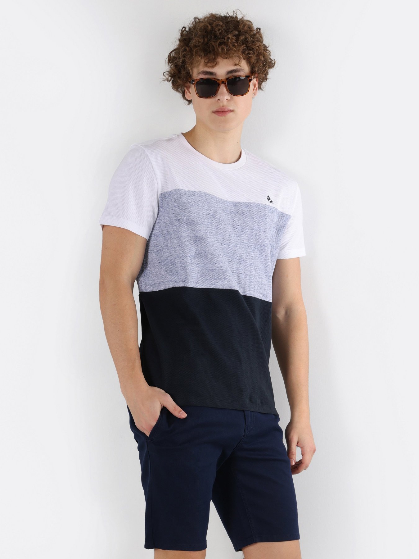 Футболка Colin’s модель CL1062898NAV Фото