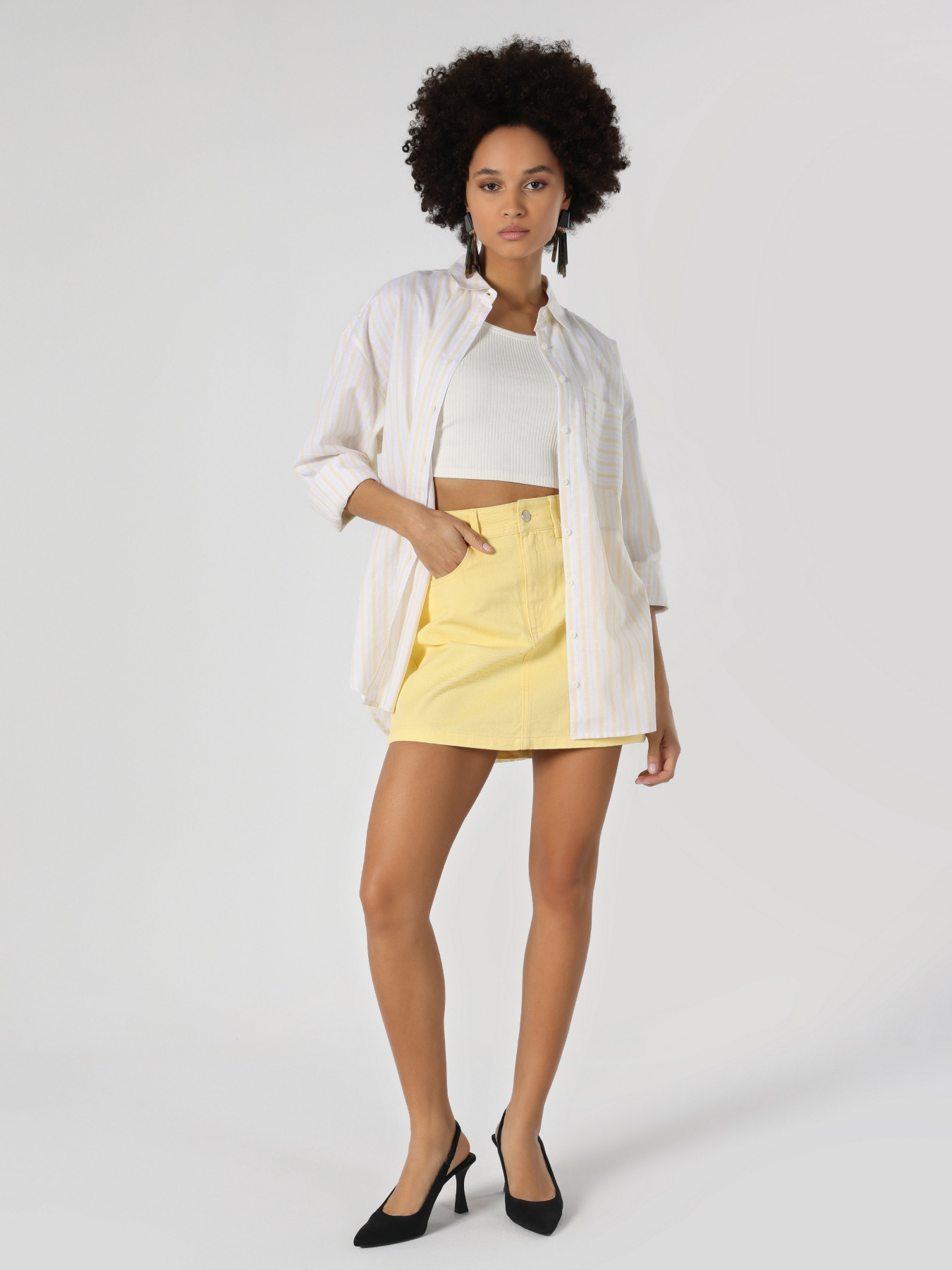 Сорочка повсякденна Colin’s модель CL1062918LYL Фото