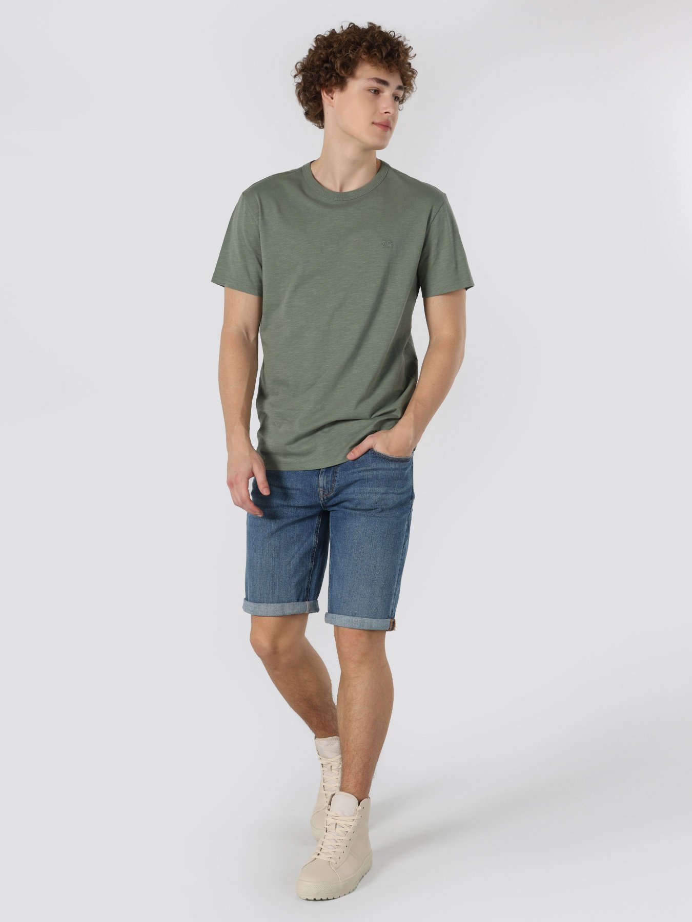 Футболка Colin’s модель CL1062941GRN Фото