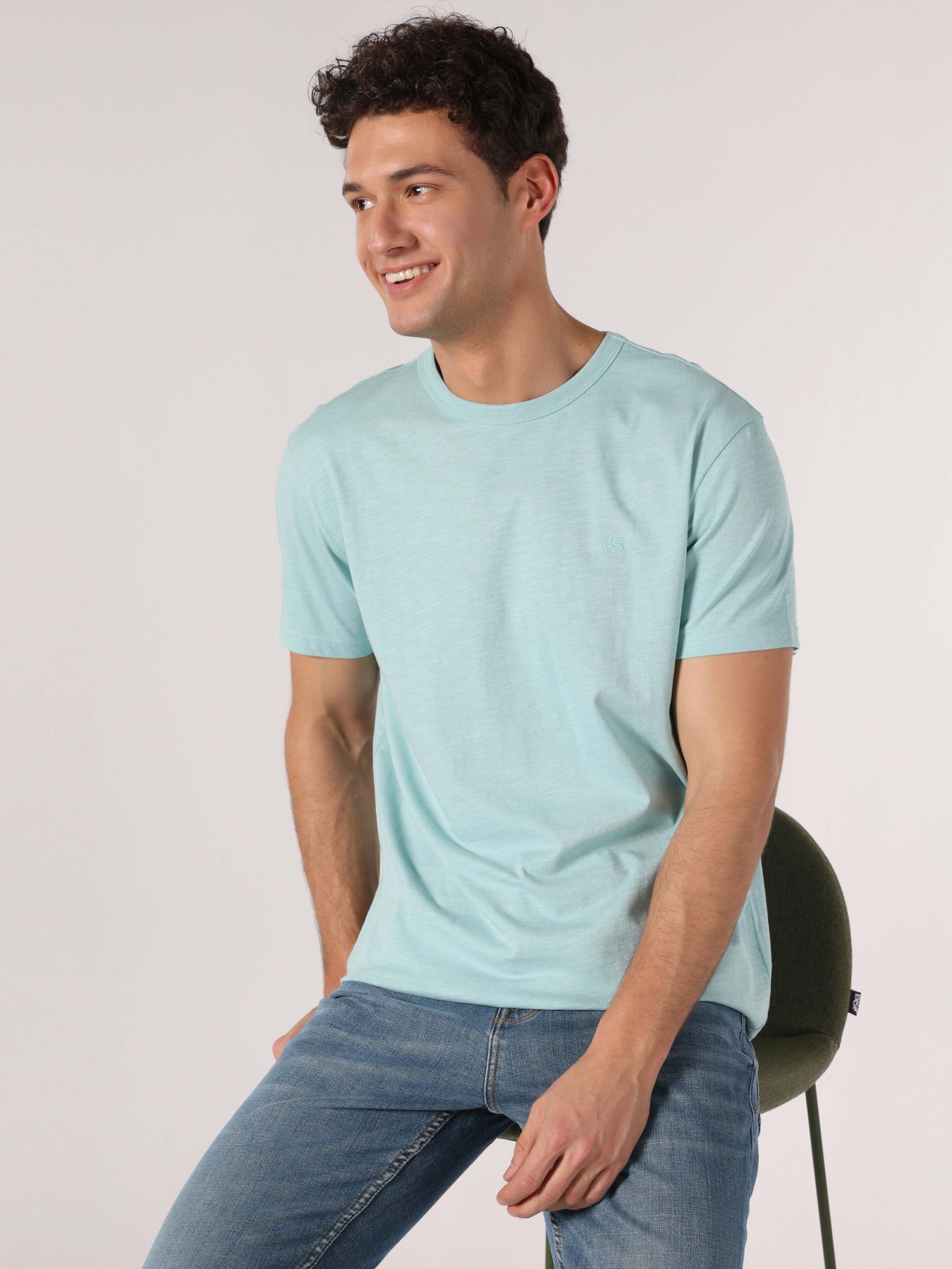 Футболка Colin’s модель CL1062941MNT Фото