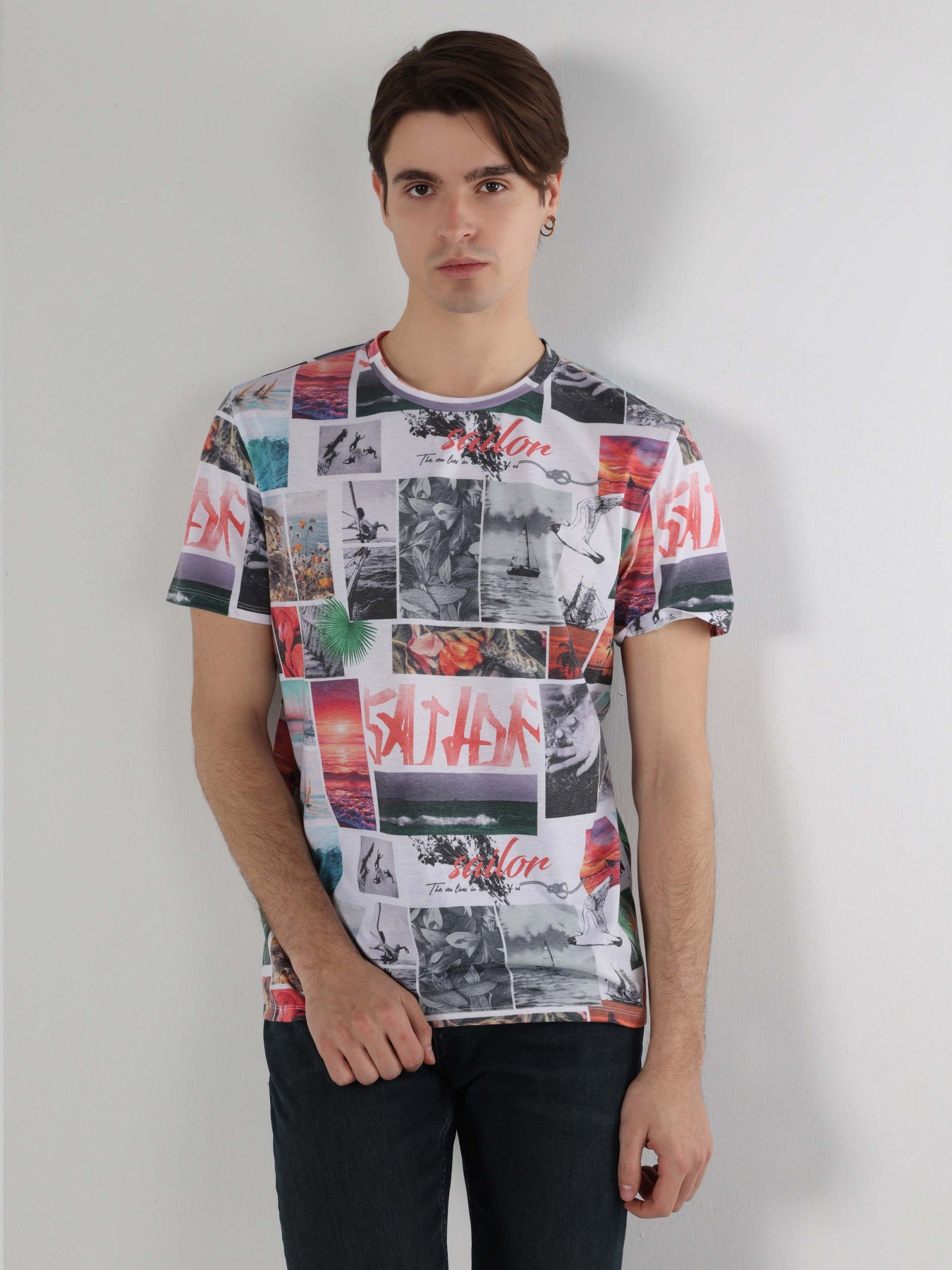 Футболка Colin’s модель CL1063115MTC Фото