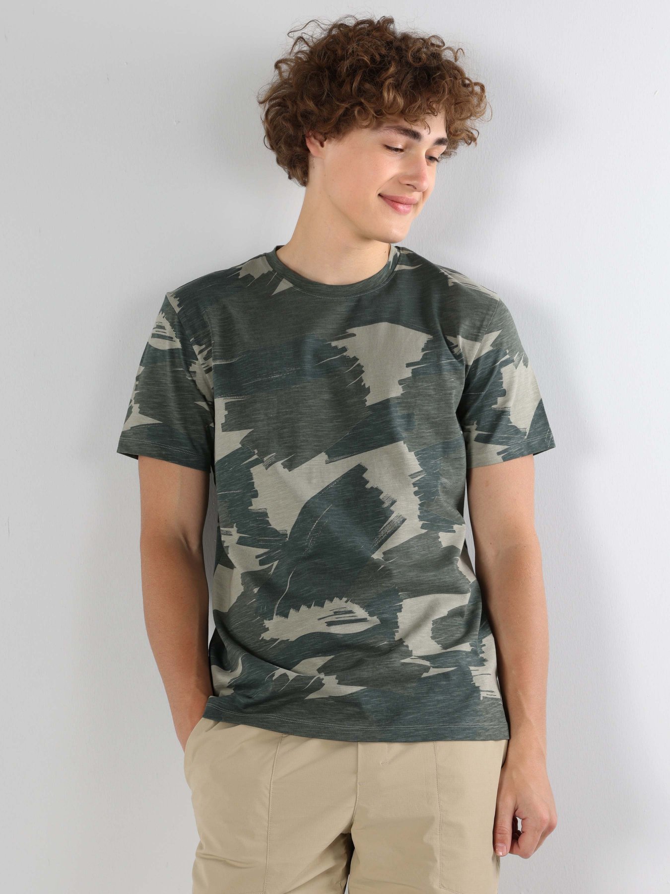 Футболка Colin’s модель CL1063145GRN Фото