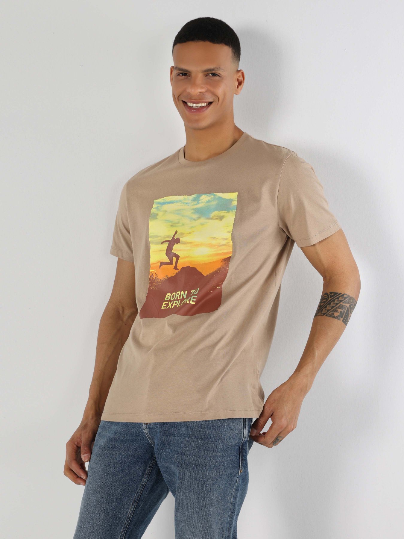 Футболка Colin’s модель CL1063152TPE Футболка Colin’s модель CL1063152TPE Фото