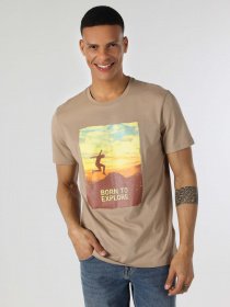 Футболка Colin’s модель CL1063152TPE Футболка Colin’s модель CL1063152TPE Фото