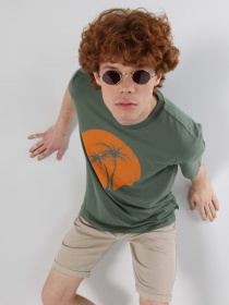 Футболка Colin’s модель CL1063154GRN Фото