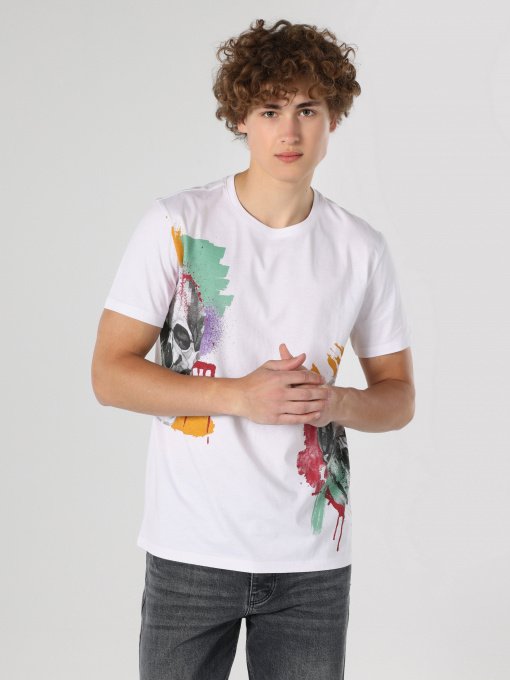 Футболка Colin’s модель CL1063160WHT Фото